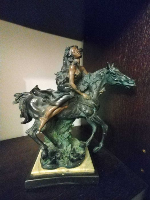 Mulher a galope - Free Spirit on horse - Grande Esc