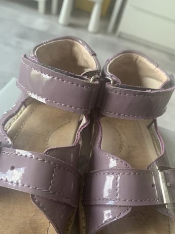 Mrugała Roma wkładka 16,5 cm sandałki fioletowe dziewczynka lato
