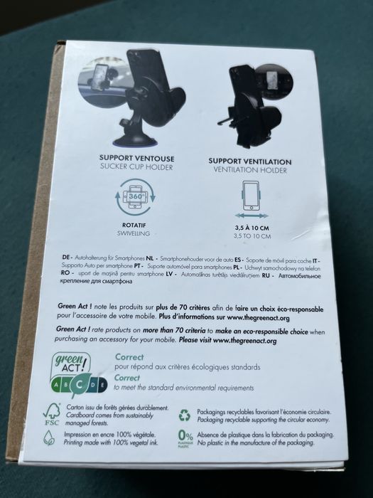 Uchwyt samochodowy do telefonu bigben