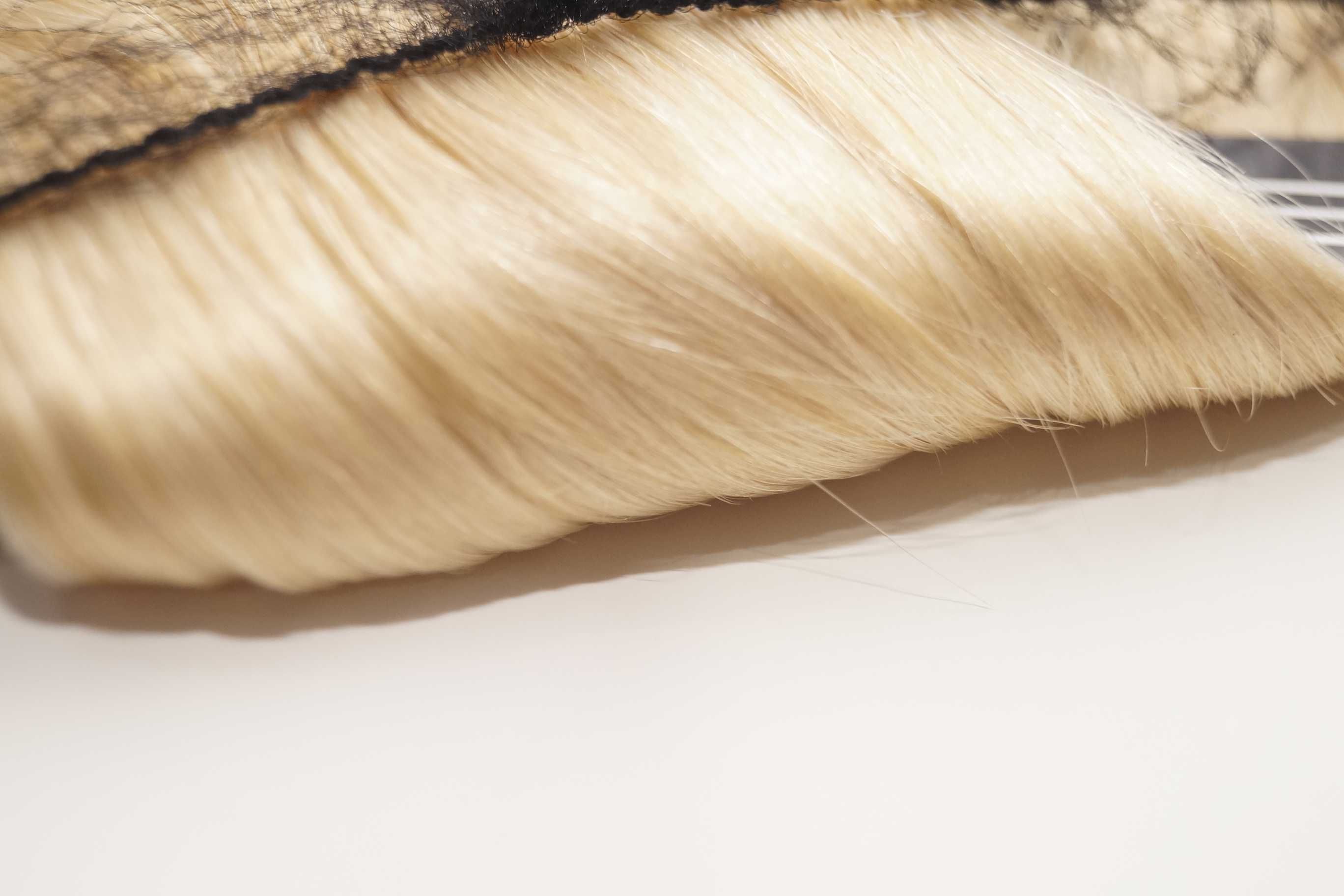 Doczep 100% ludzkich włosów blond 10"C #613