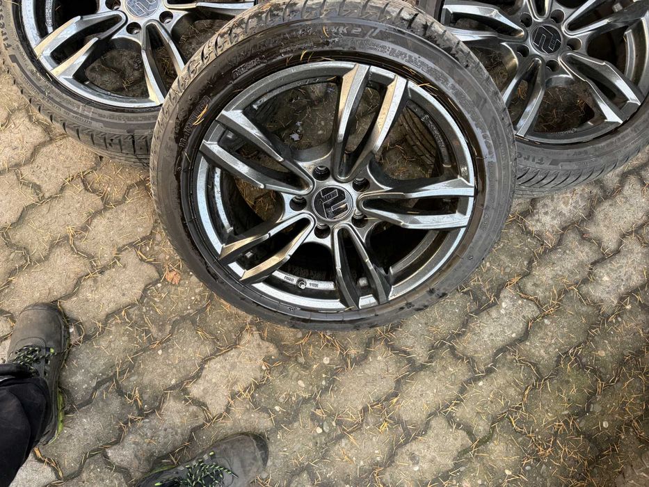 Koła 17" 5x120 BMW 1 E87 F20 F21 F22 3 E36 E46 E90 opony letnie 2024