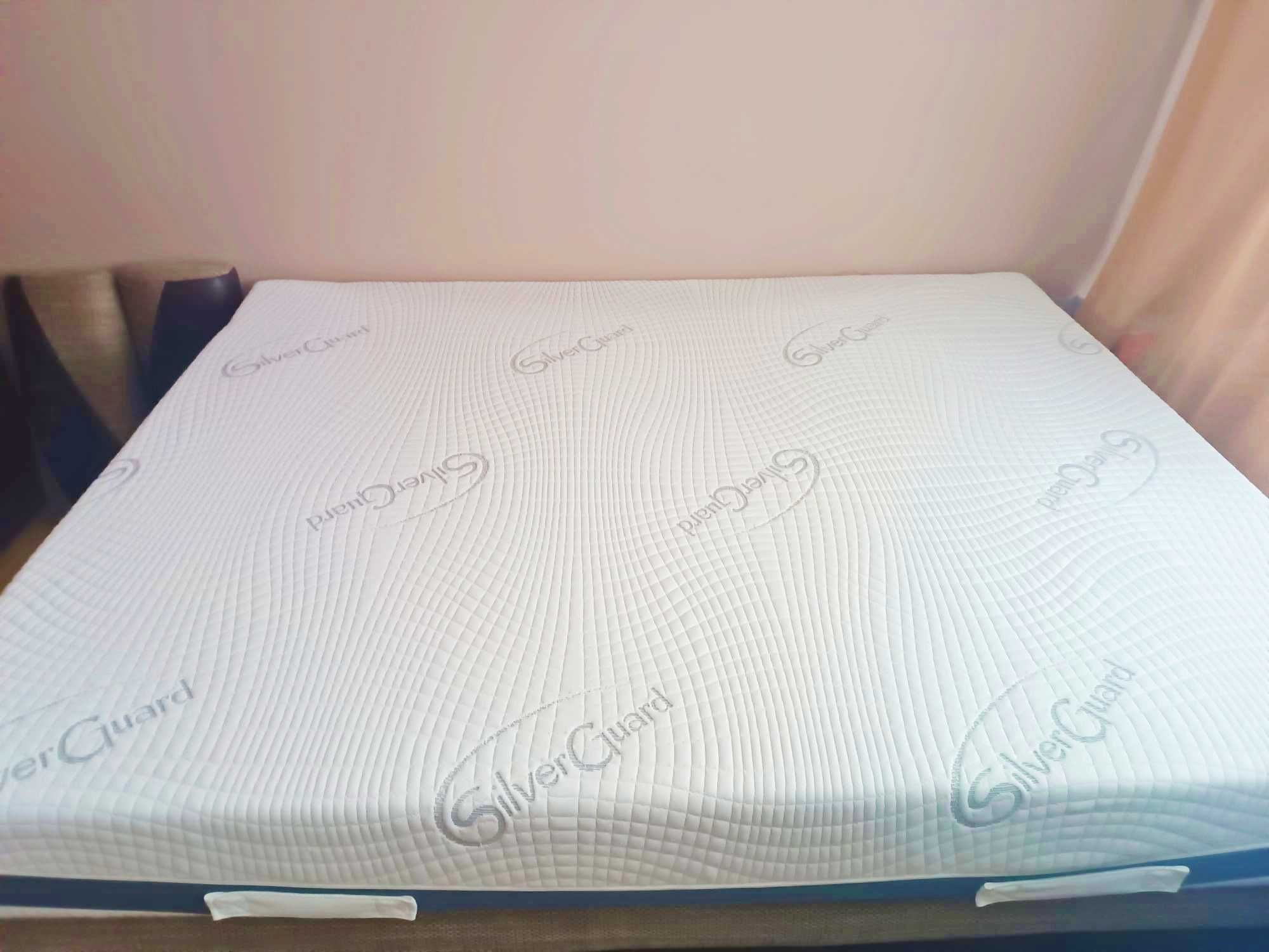 Materac 160 cm do sypialni gruby czysty