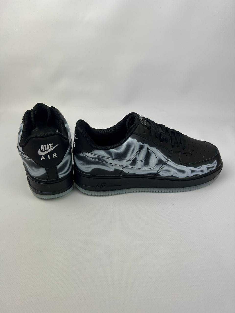 АКЦІЯ! Nike Air Force Low Skeleton QS black 41 42 43 44 45 найк форс
