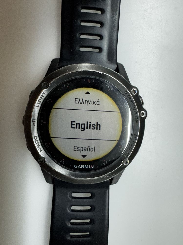 Garmin Fenix 3 com banda cardíaca
