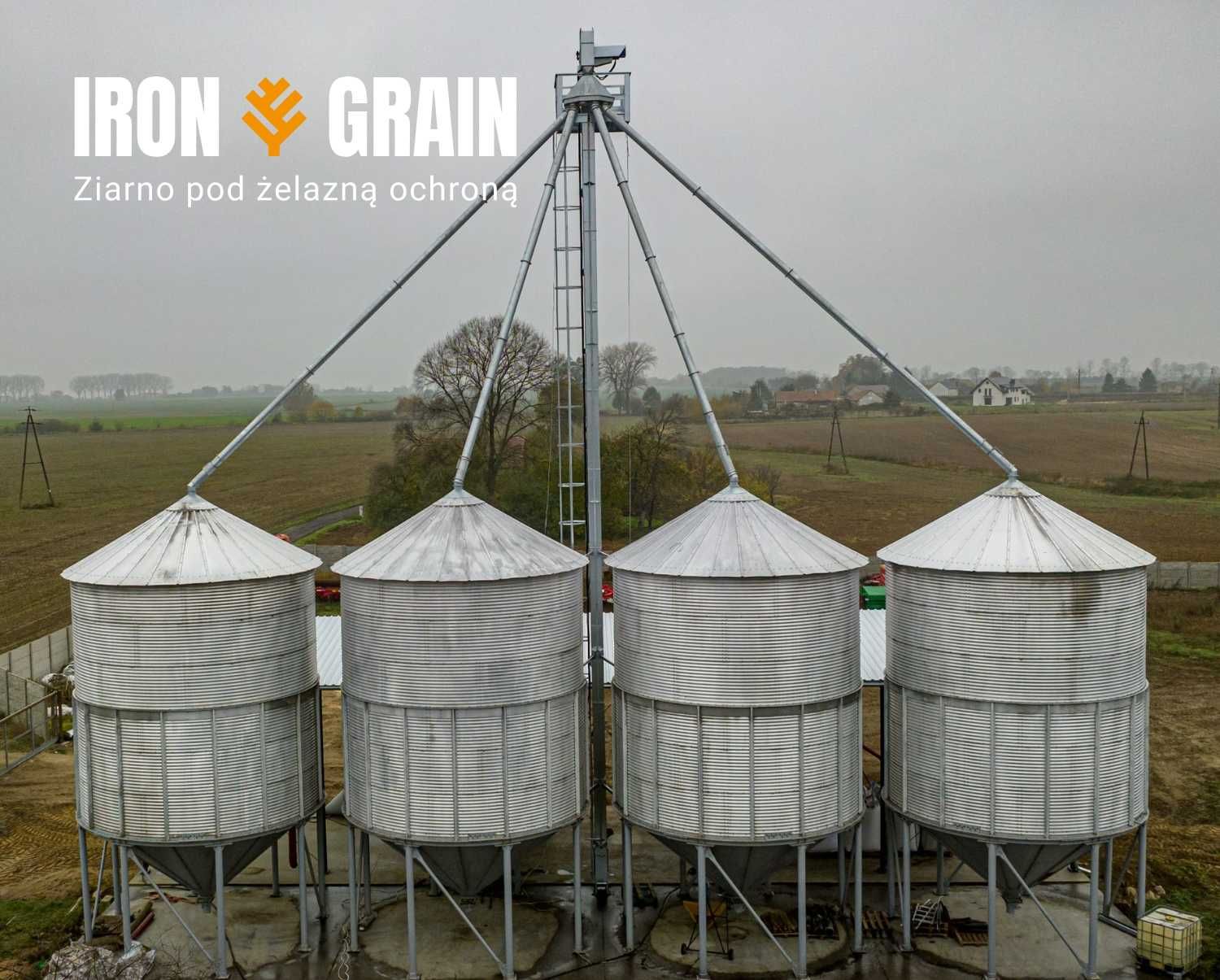 Podajniki kubełkowe do silosów podajnik pionowy na ziarna IRON GRAIN