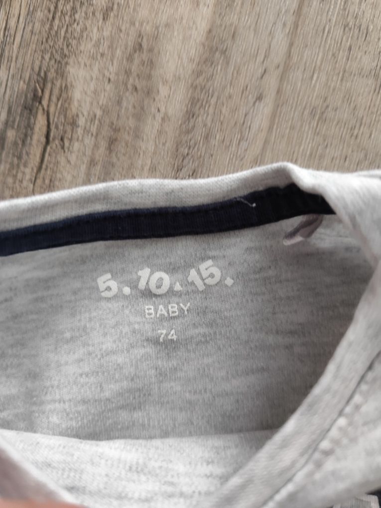 Body niemowlęce z napisami 5.10.15 baby 74
