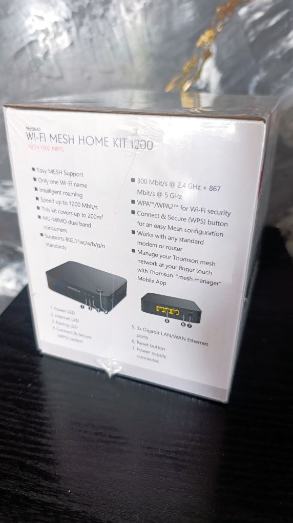 Nowy Thomson THM-1200-KIT WiFi Mesh HomeKit
