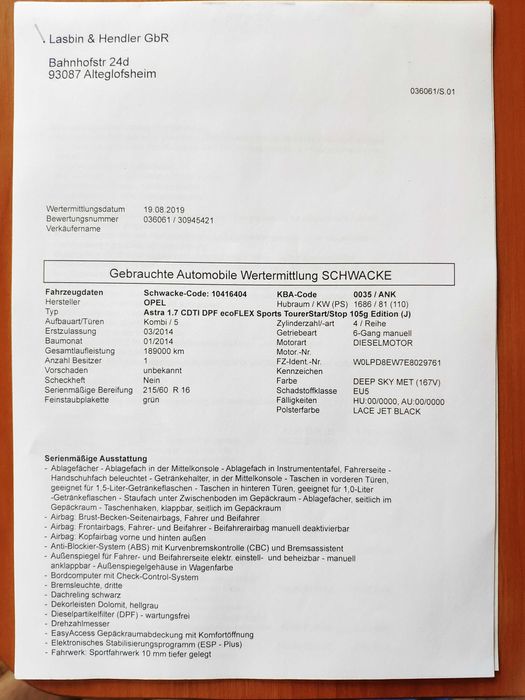 Opel Astra J Sports Tourer 1.7 CDTI • 2014 • Надійний універсал!