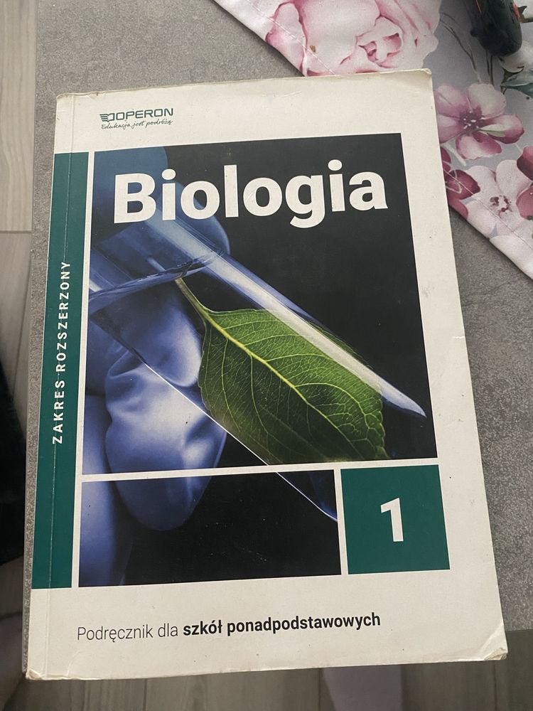Biologia 1 Podręcznik dla szkół ponadpodstawowych poziom rozszerzony