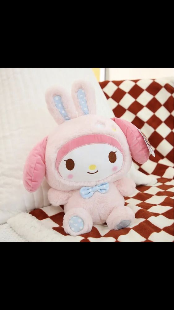 Мелоді !Куромі !Хеллоу кітті! Сінаморол! Rabbit! 38 см !Original!