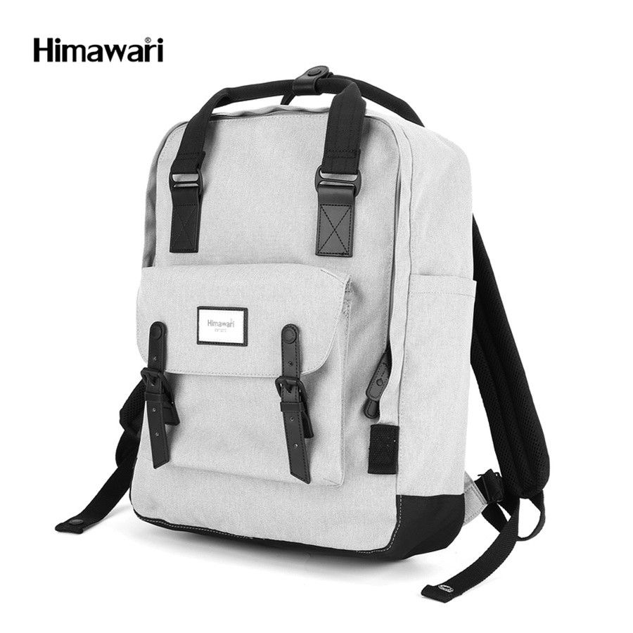 pojemny plecak szkolny z kieszenią na laptopa - himawari