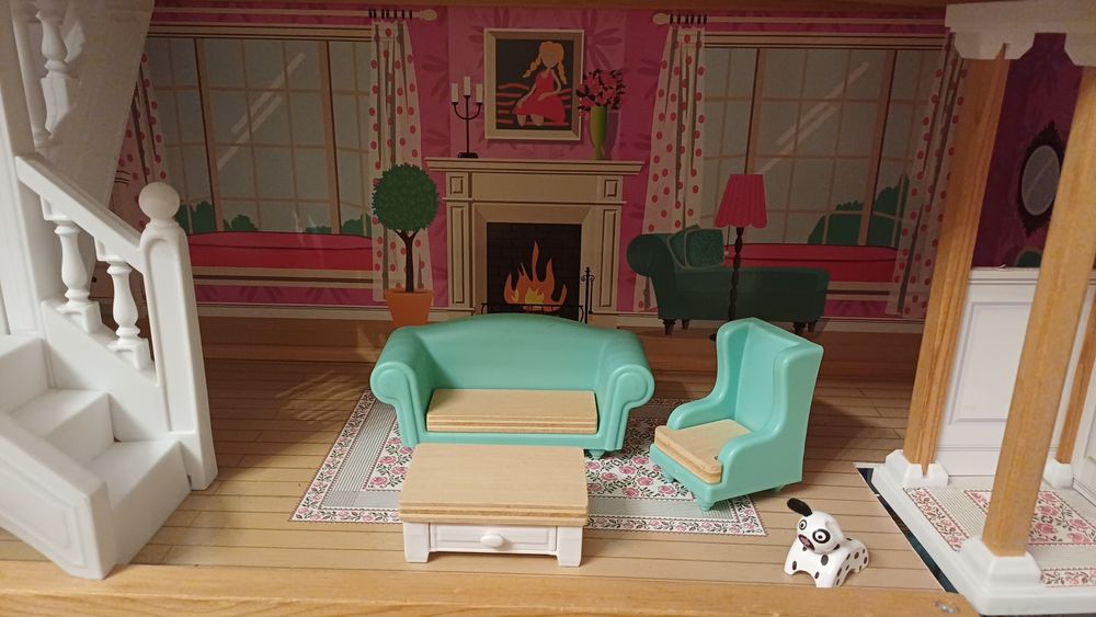 Bino 83557 Duży domek dla lalek