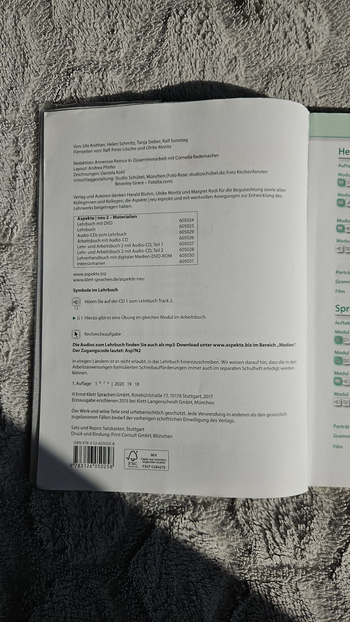 Aspekte Neu Lehrbuch B2