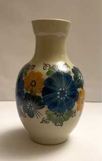 Wazonik ceramiczny Cepelia PRL ręcznie malowany Krysik