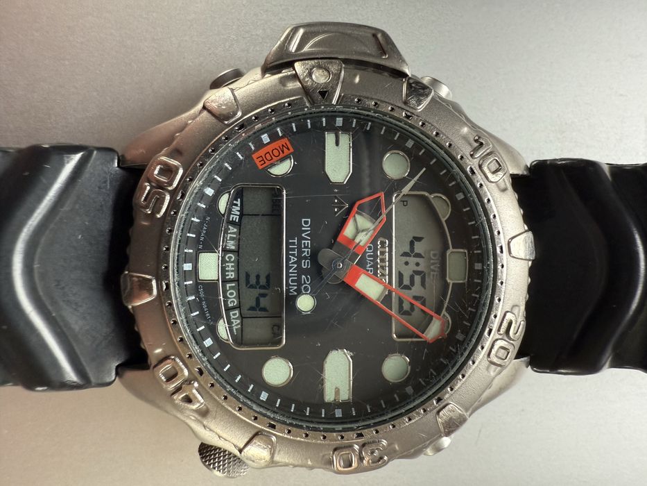 Zegarek Citizen JP1031-00E Aqualand Titanium