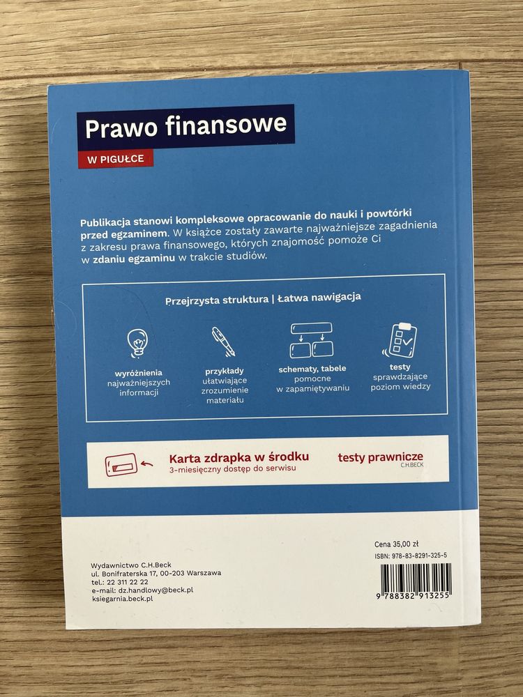 Prawo finansowe w pigułce C.H. Beck