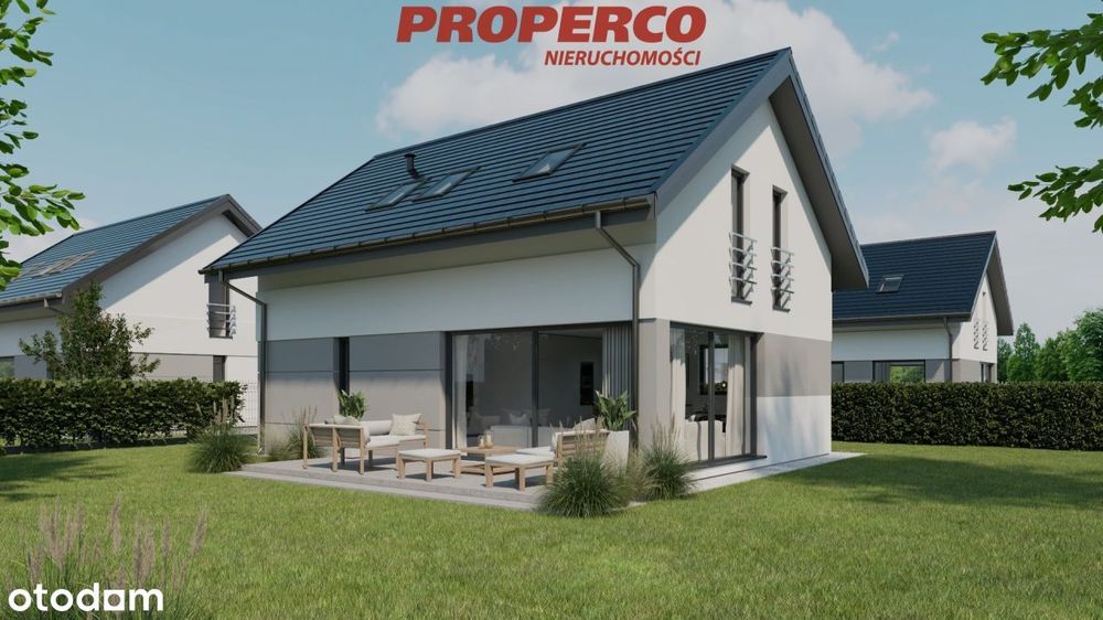 Dom 4 pok., 112 m2, Brzeziny, gm. Morawica