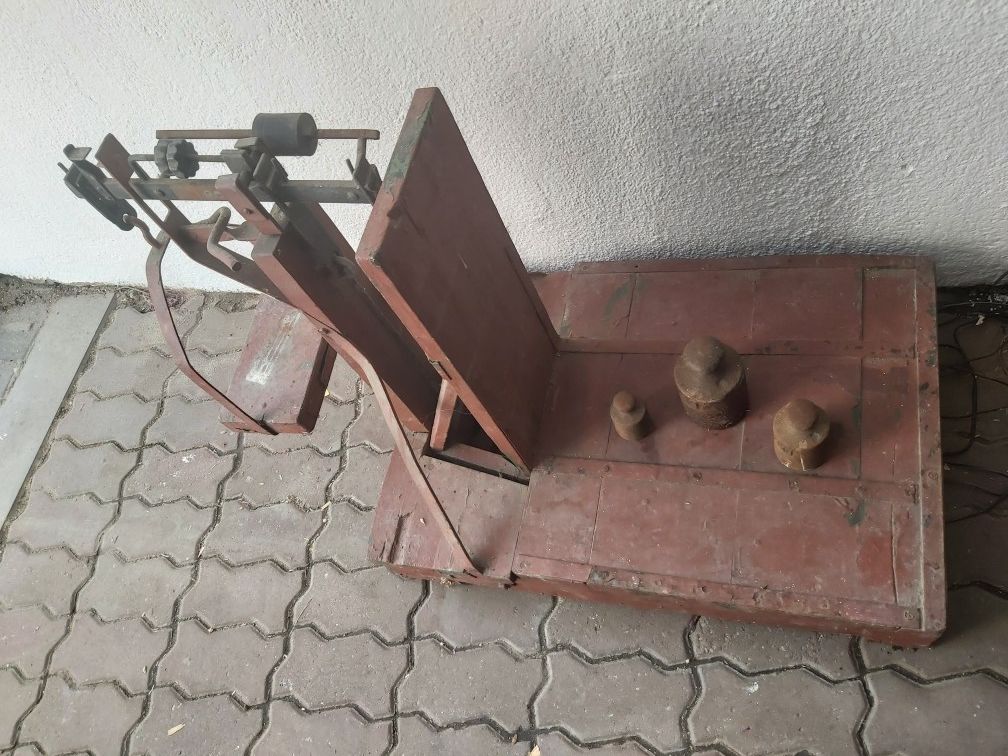 Stara waga duza prl