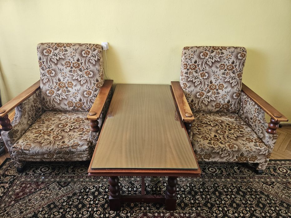 Zestaw 2 foteli plus ława Swarzędz
