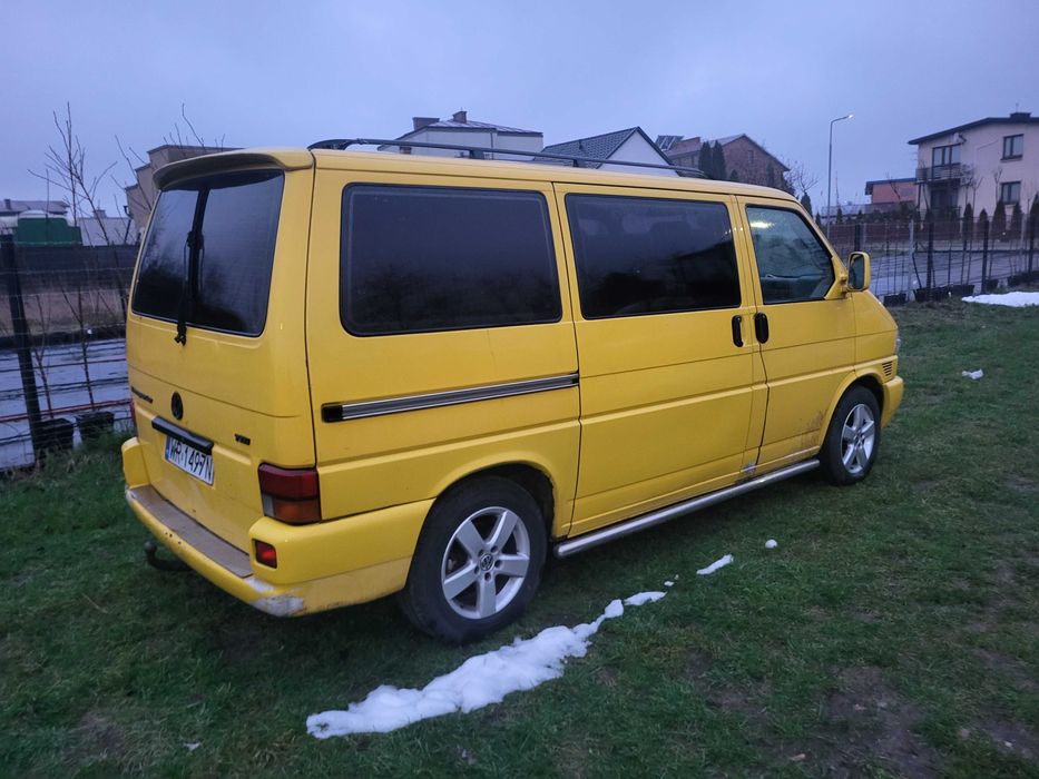 Volkswagen VW T4 salon Polska 5 osób 2.5 tdi 102km doka