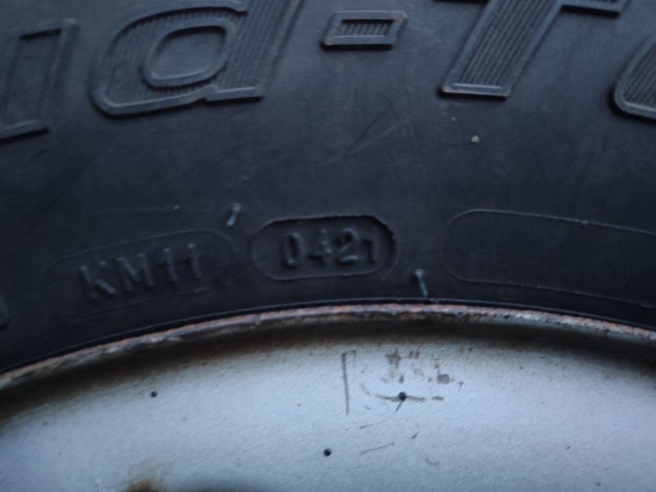 Koła 6x139.7 opony 31/10.5/15 BF goodrich,kumho 5szt
