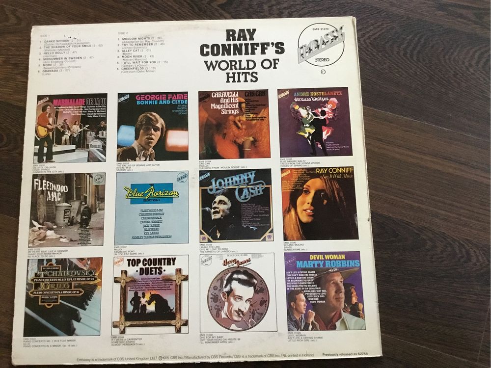 Ray Conniff world of hits winyl