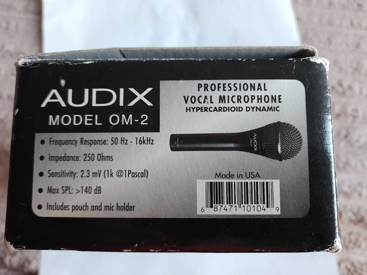 Мікрофон Audix OM-2 Made in USA.