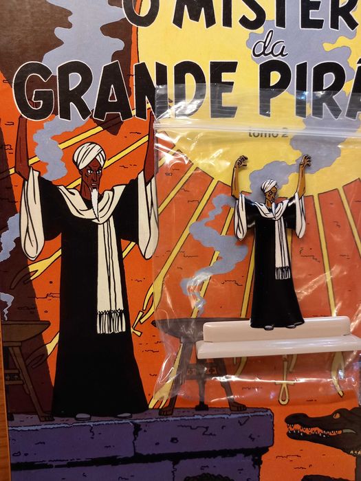 Figura de metal "Blake e Mortimer", Cheikh Abdel Razek, 2017