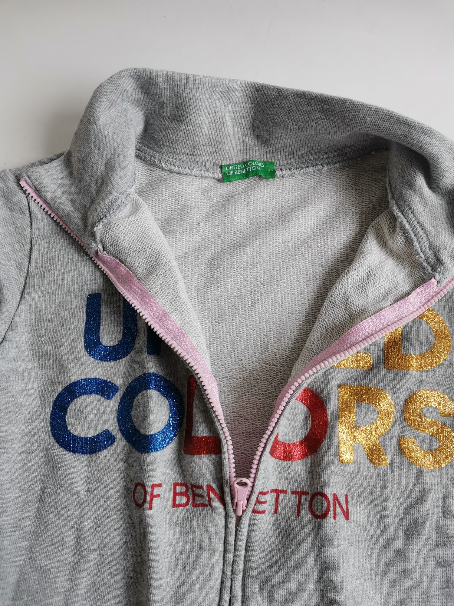 Дитяча кофта на замку Benetton на 10-11 років, зріст 150 см