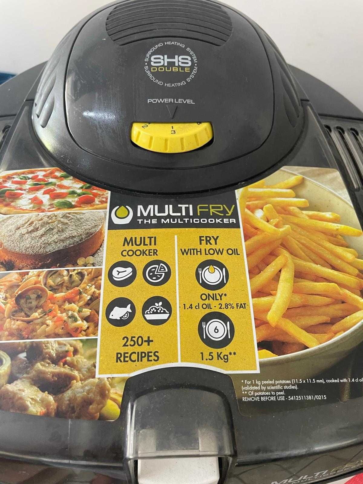 Fritadeira sem Óleo DELONGHI Multifry Fh1163 (2 L - Branco)