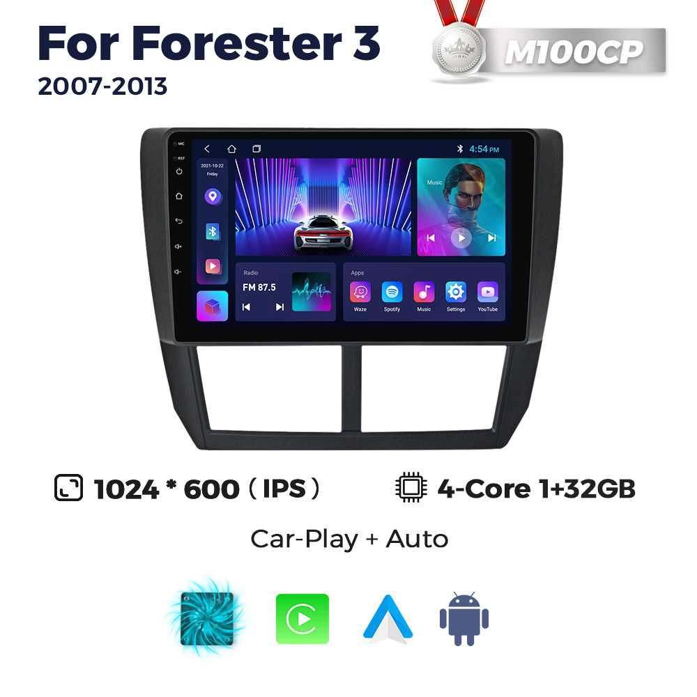 Штатна магнітола  Subaru Forester android GPS навігація