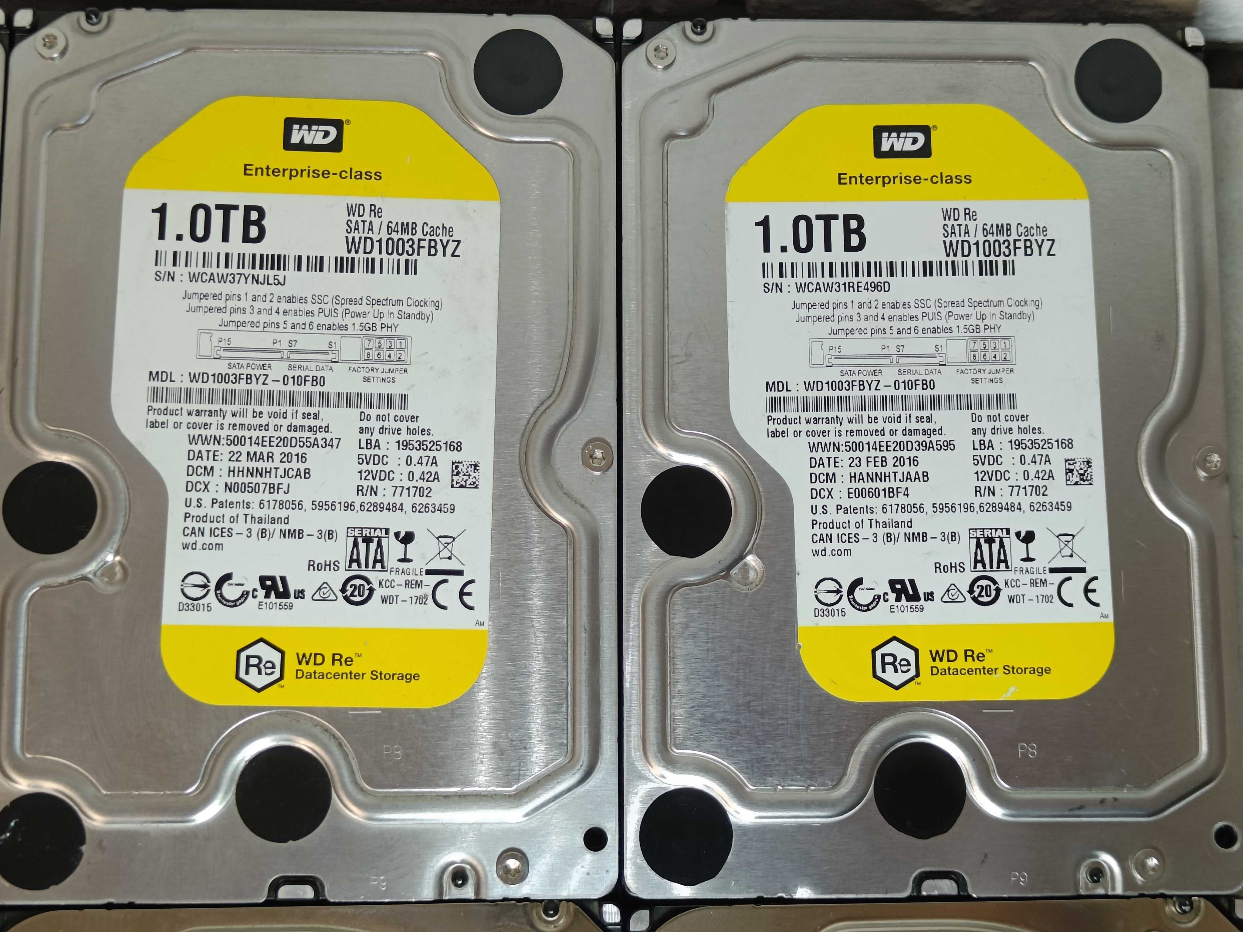 Хард Диск HDD Western Digital 1 TB 7200rpm 128mb CASH WD1003FBYZ
