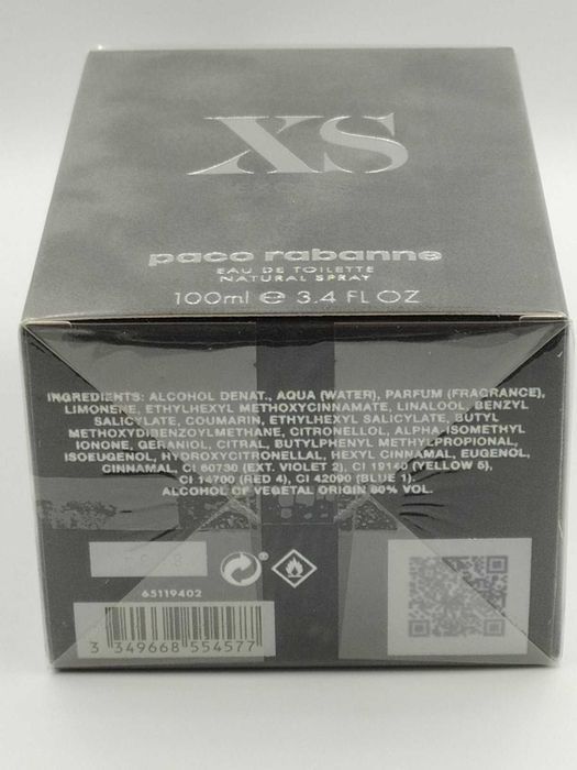 Paco Rabanne XS pour Homme edt 100 мл Оригинал