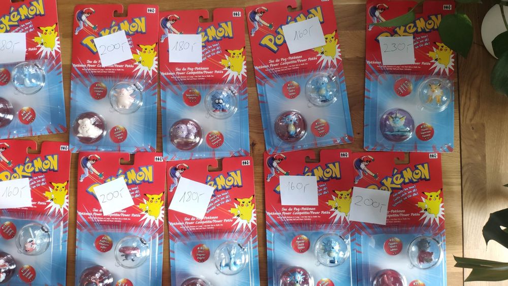 NOWE figurki Pokemon z 1999r 2000r HASBRO zabawki stare vintage retro