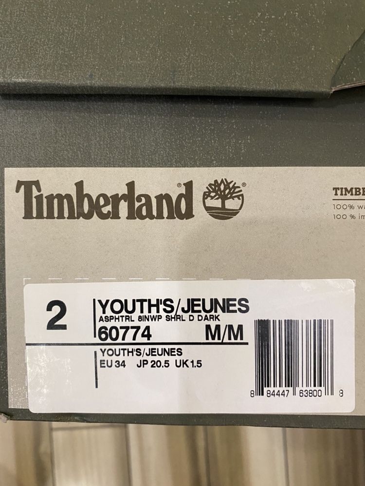 Детские ботинки Timberland