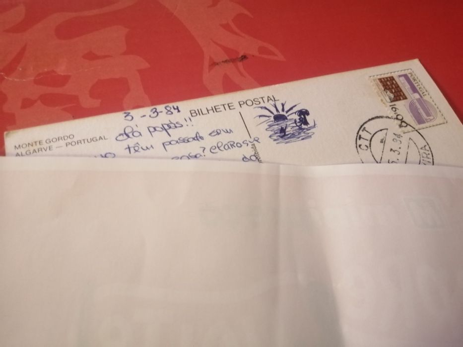 Bilhetes Postais antigos (1984) | Monte Gordo (Algarve)