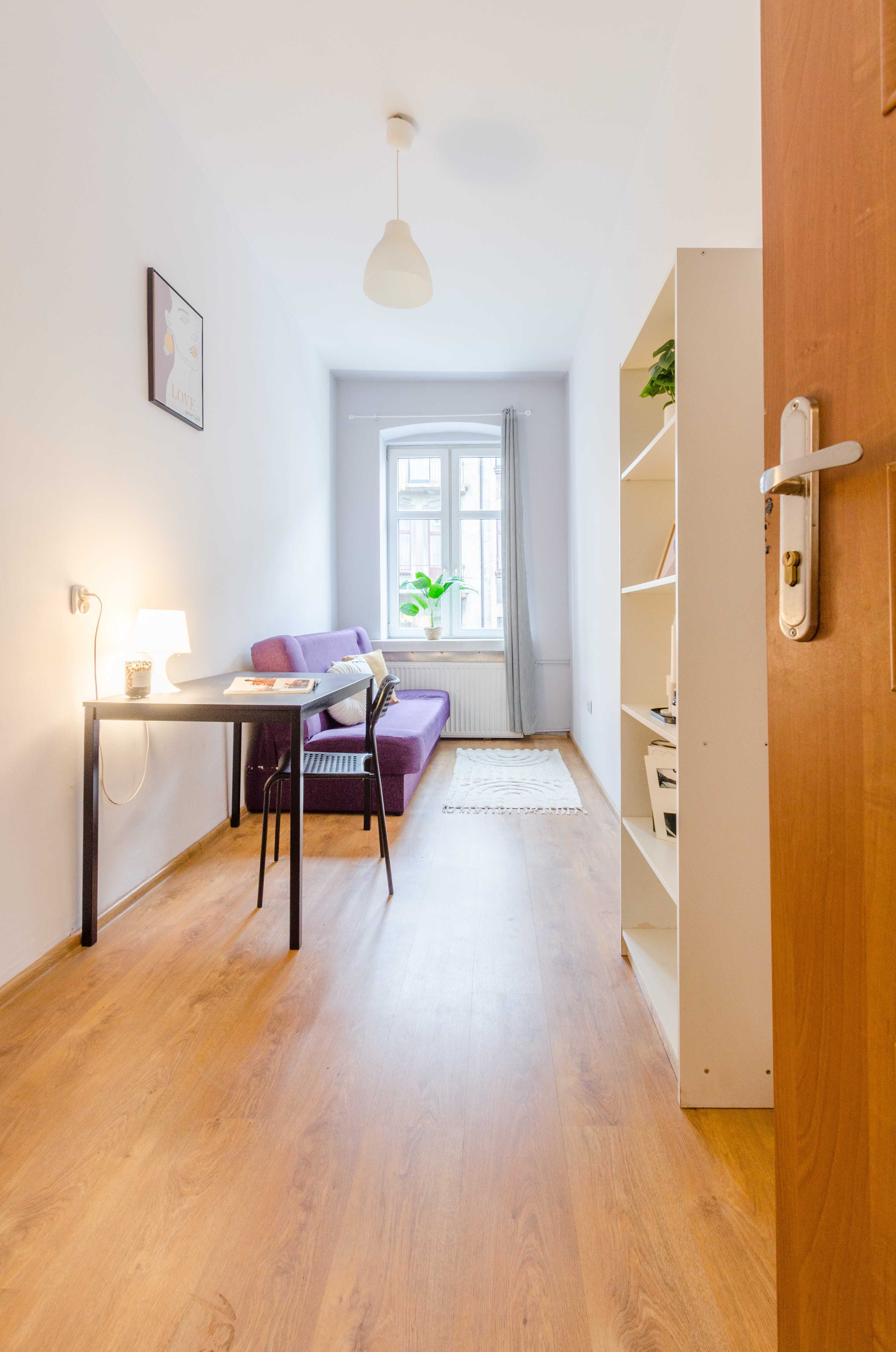 Pokój 1 os. ul. Piotrkowska 24 | Plac Wolności | ścisłe centrum