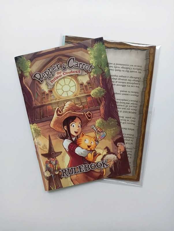 PROMOCJA - Gra Planszowa - PEPPER & CARROT The Potion Contest