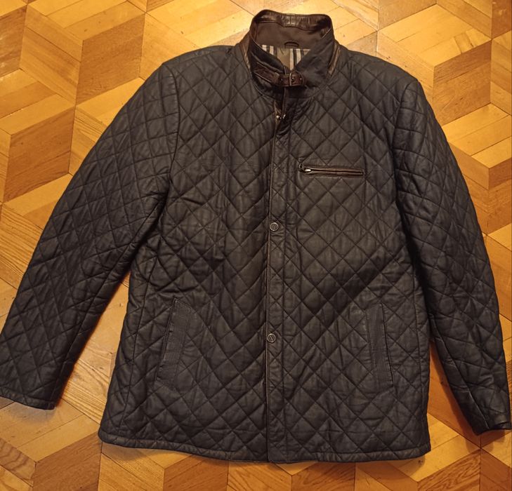 Мужская кожаная куртка