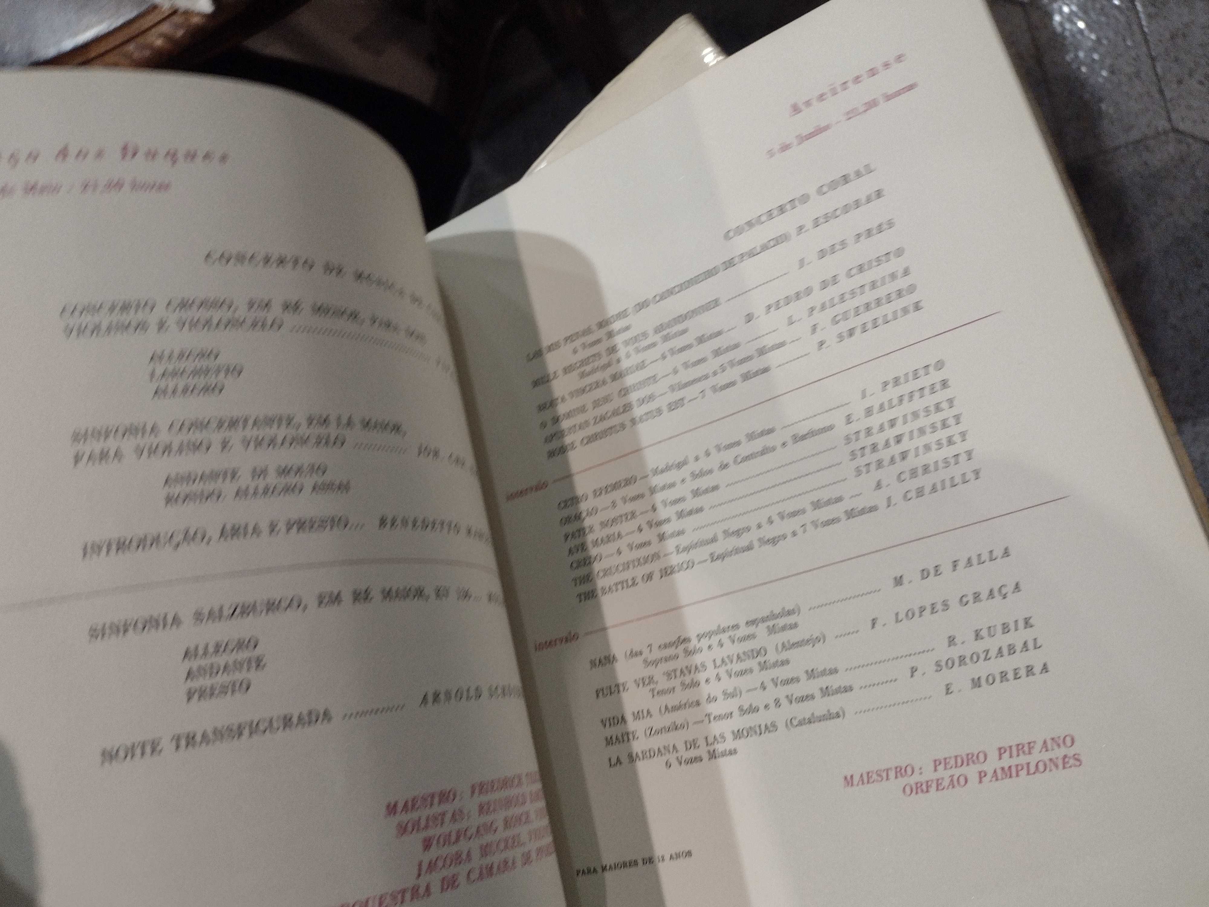 VI Festival Gulbenkian de Música 1962