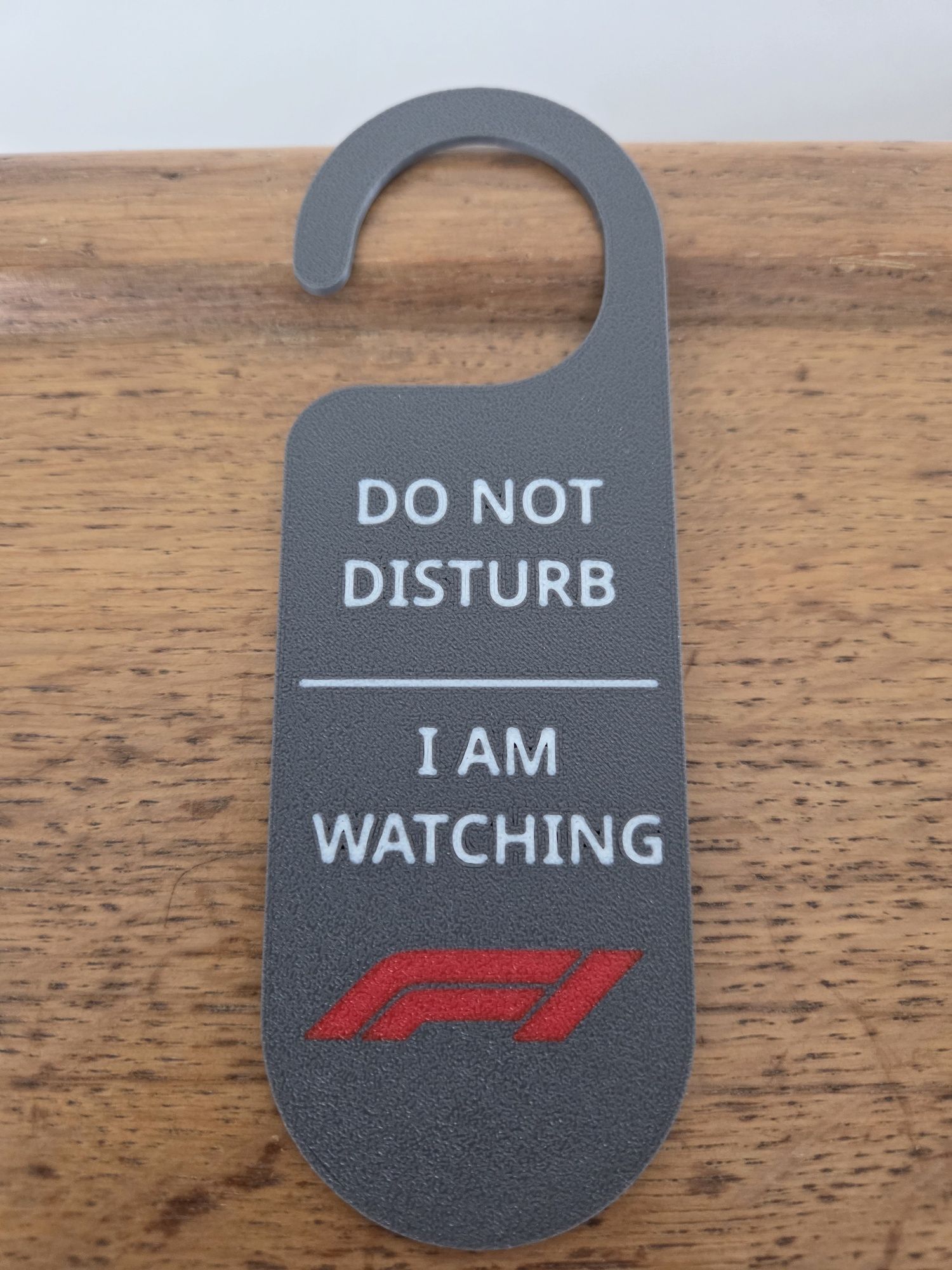 F1 do not disturb I am watching f1
