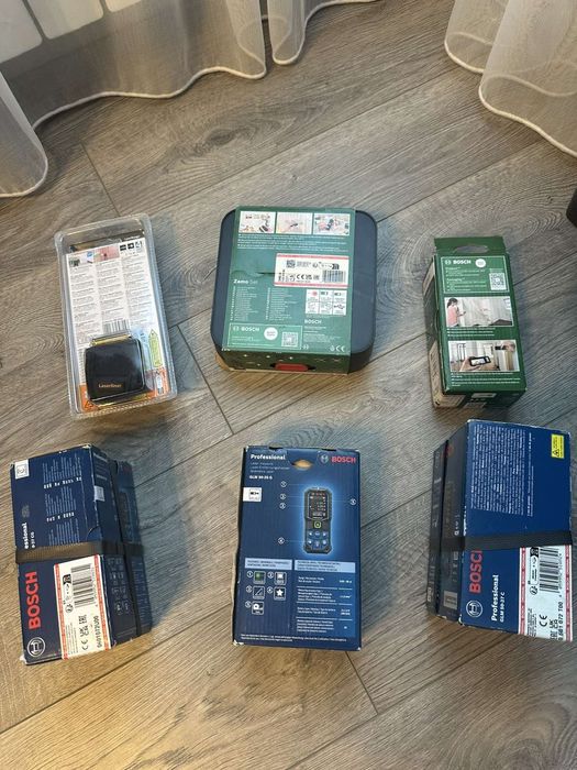 Лазерный дальномер Bosch . Рулетка. LaserRange-Master T4 Pro
Лазерная