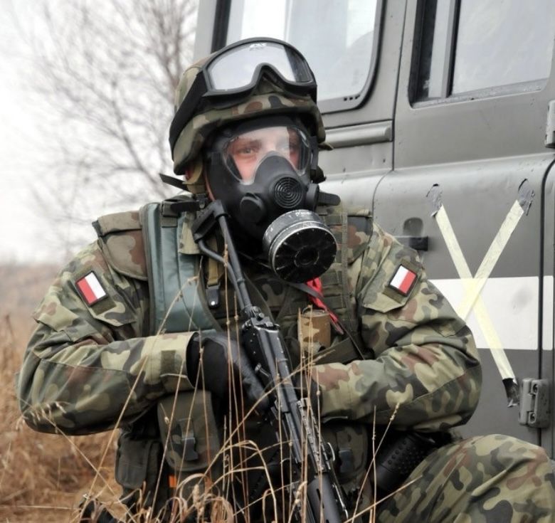 Maska przeciwgazowa MP-5 ZESTAW  Wojsko Polskie