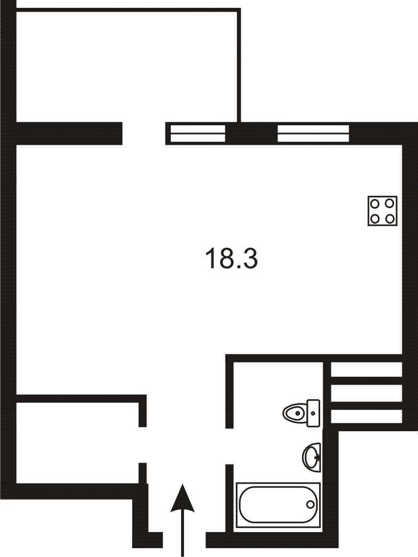 БЕЗ % продам 1-к квартиру в ЖК Нивки-Парк  метро Нивки пр. Победы 67