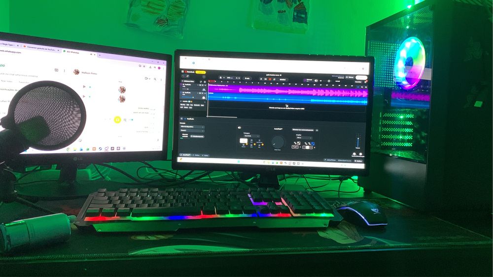 Vendo ou troco setup gamer