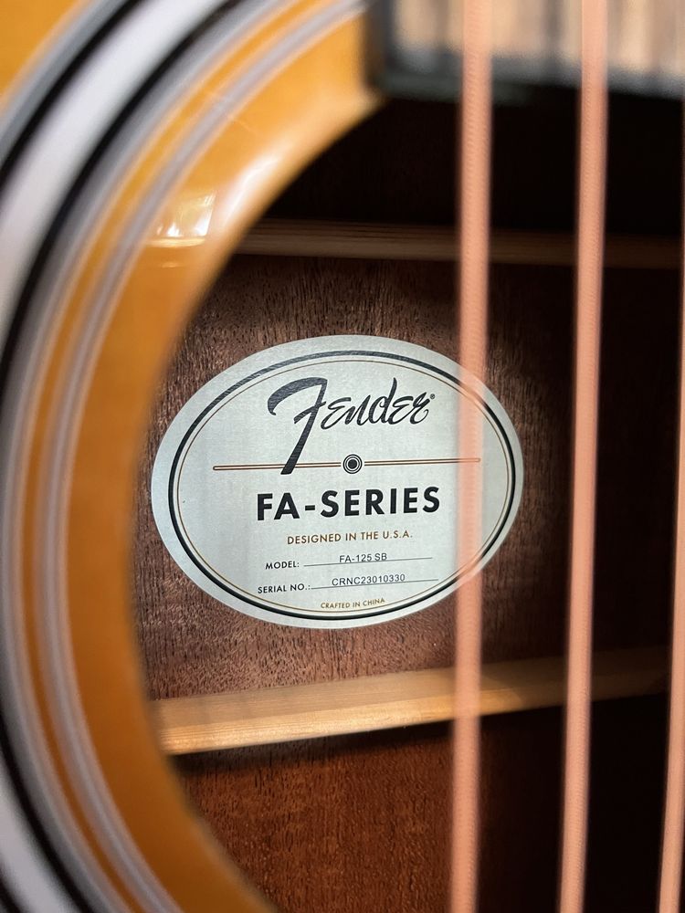 Gitara FENDER fa series 125 sb