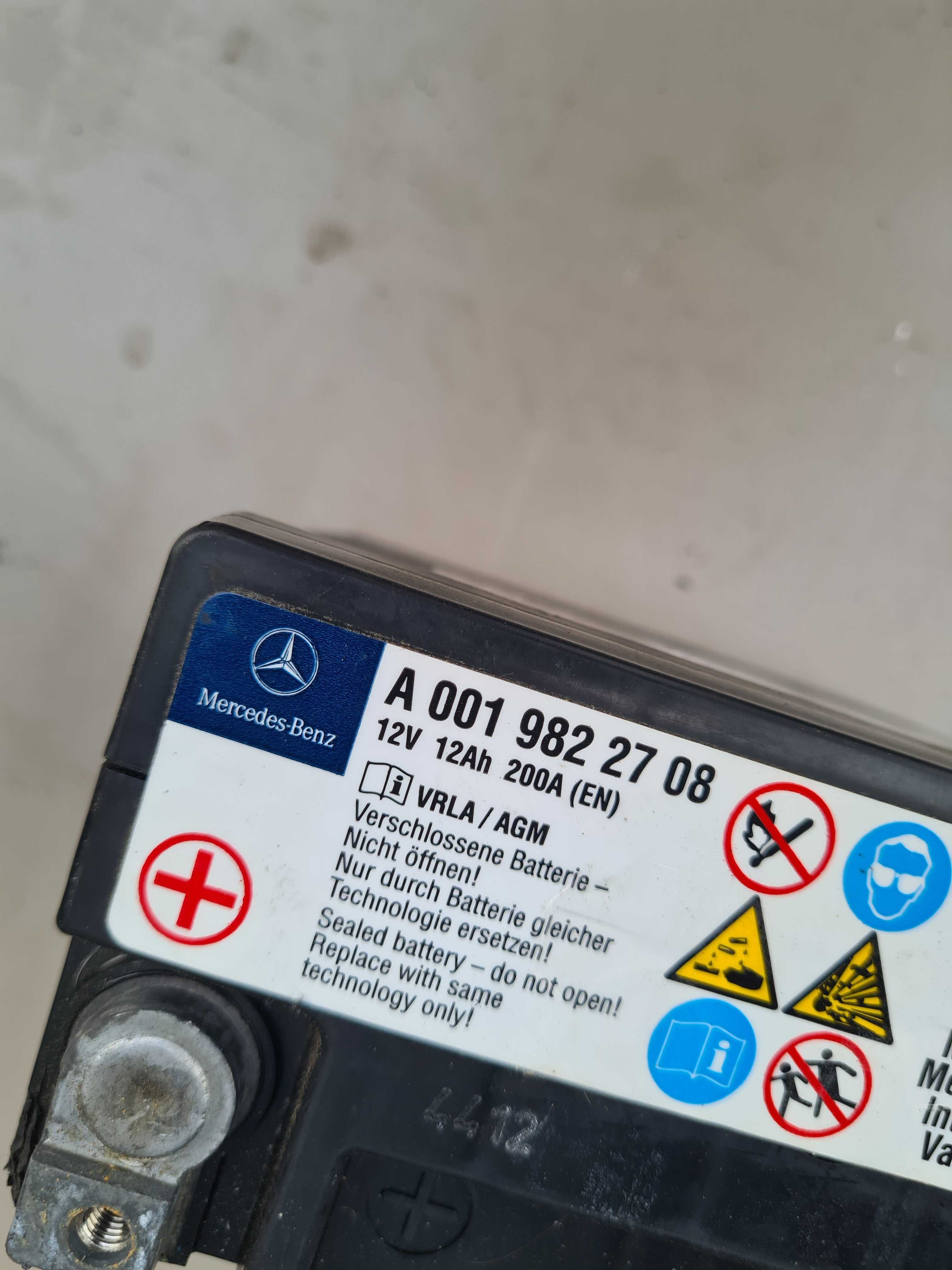Mercedes W204 2.2 CDI akumulator dodatkowy 12Ah 200A oryg