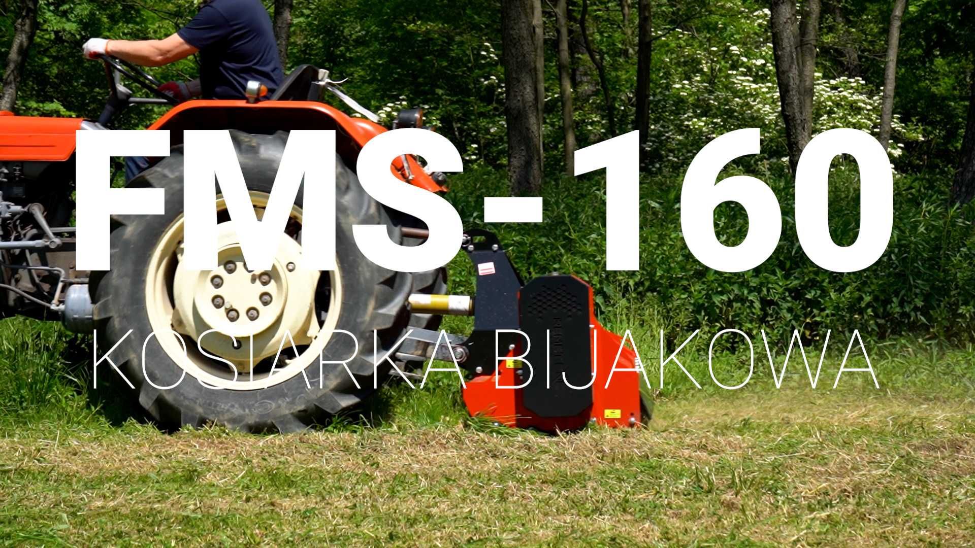 Kosiarka bijakowa REMET FMS160 - PROmocja!