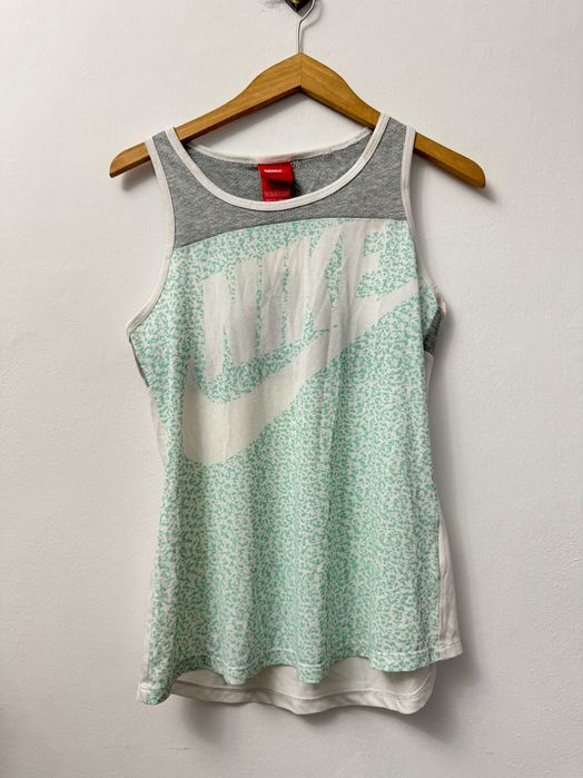Tank top sportowy bezrękawnik koszulka Nike 146 156 cm 12 13 lat
