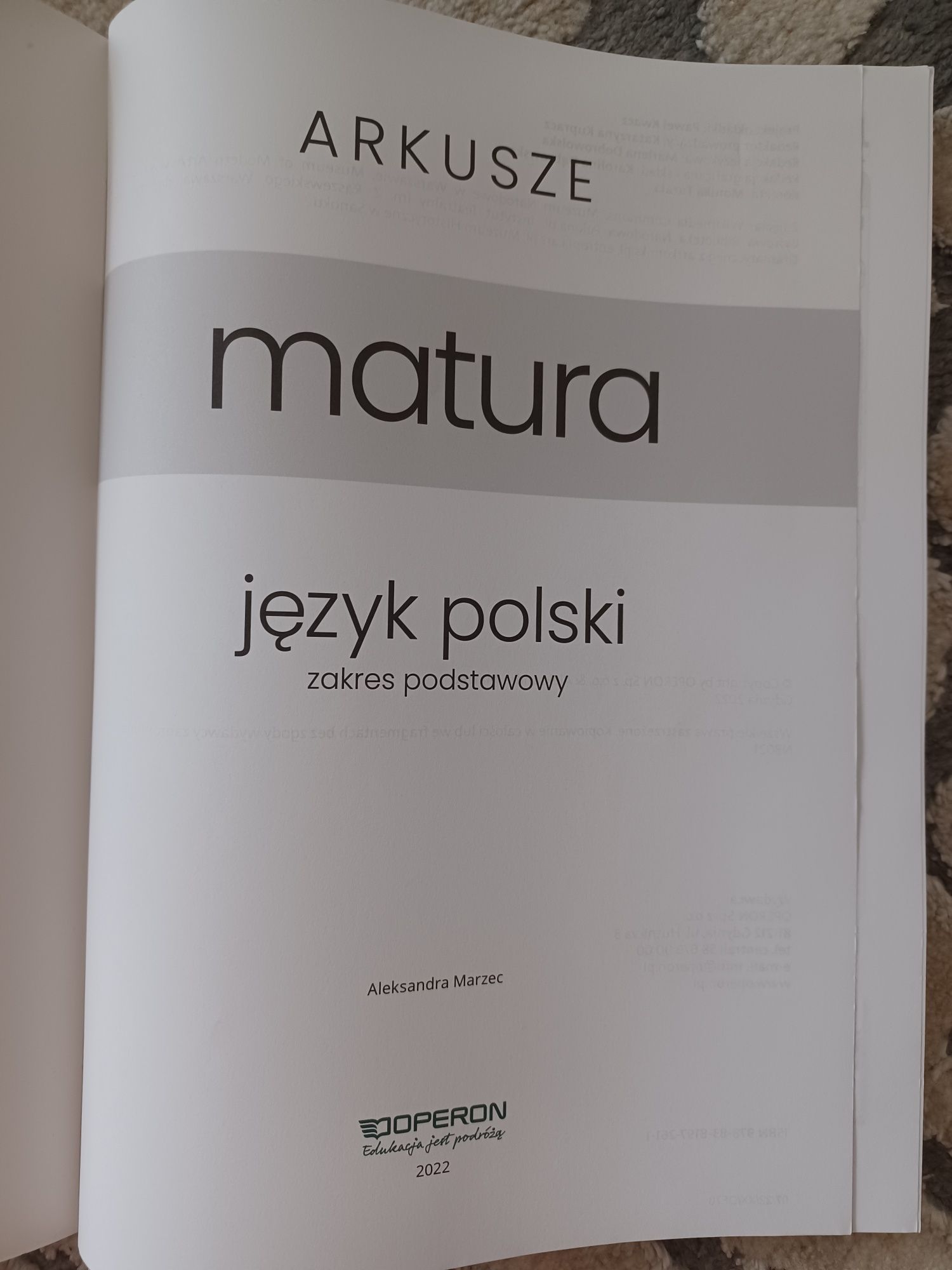 Arkusze nowa matura język polski